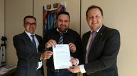 Na última semana do mês de junho, esteve em Brasília-DF, o Vereador e também Presidente da Câmara de Vereadores de Vanini/RS, Sr. Renan Balbinot 
