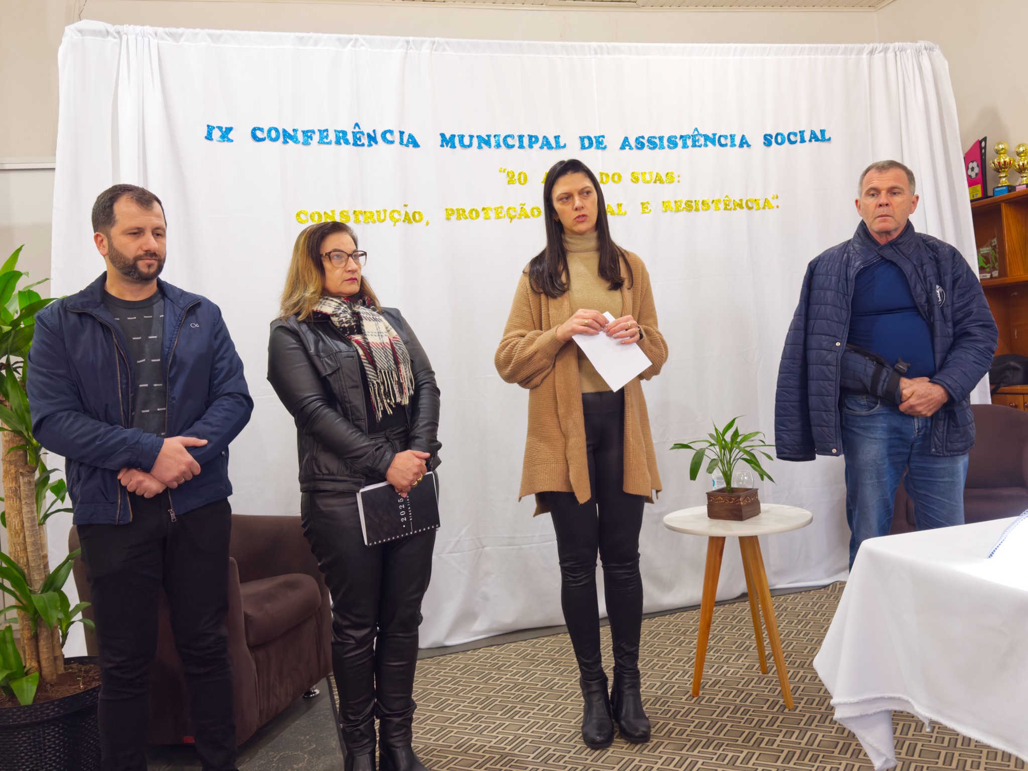 PRESIDENTE DESTACA IMPORTÂNCIA DO SUAS DURANTE 9ª CONFERÊNCIA MUNICIPAL DE ASSISTÊNCIA SOCIAL